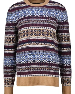 Herren Strickpullover mit Wolle GIFTING WOOL BLEND FAIRISLE