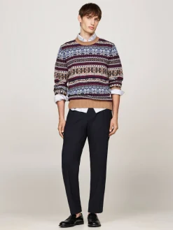 Herren Strickpullover mit Wolle GIFTING WOOL BLEND FAIRISLE