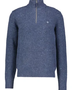 Herren Strickpullover mit Troyer-Kragen DONEGAL