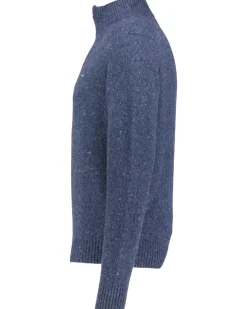 Herren Strickpullover mit Troyer-Kragen DONEGAL