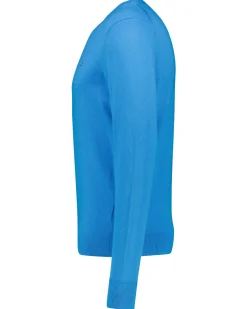 Herren Strickpullover Rundhals Baumwolle/Kaschmir Regular Fit