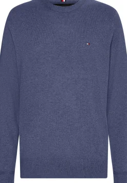 Herren Strickpullover Rundhals Baumwolle/Kaschmir Regular Fit