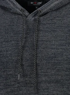 Herren Strickpullover VALLEY mit Kapuze