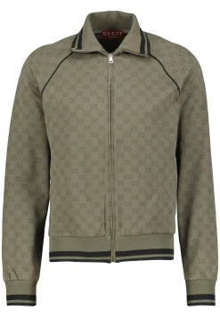 Herren Sweatjacke aus GG Jerseyjacquard