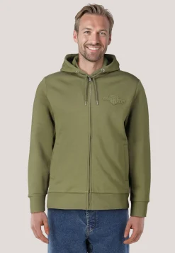 Herren Sweatjacke mit Kapuze TONAL SHIELD