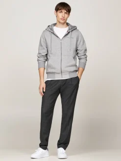 Herren Sweatjacke TOMMY LOGO FUR LINED HOODY