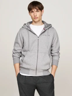 Herren Sweatjacke TOMMY LOGO FUR LINED HOODY