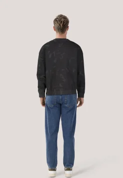 Herren Sweatshirt aus Baumwoll-Terry NUSTROYOS