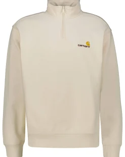 Herren Sweatshirt HALF ZIP AMERICAN SCRIPT