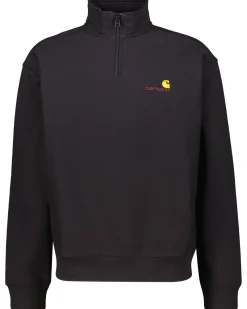 Herren Sweatshirt HALF ZIP AMERICAN SCRIPT
