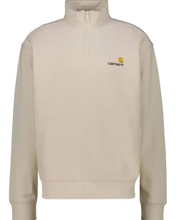 Herren Sweatshirt HALF ZIP AMERICAN SCRIPT