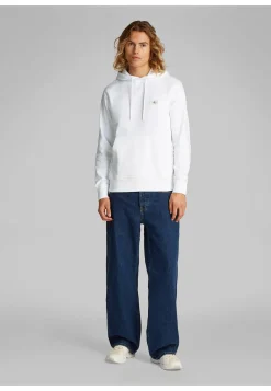 Herren Sweatshirt mit Kapuze WOVEN LABEL HOODIE