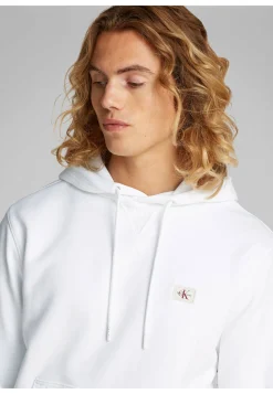 Herren Sweatshirt mit Kapuze WOVEN LABEL HOODIE