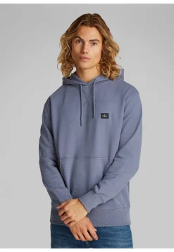 Herren Sweatshirt mit Kapuze WOVEN LABEL HOODIE