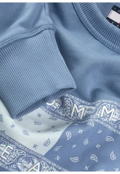 Herren Sweatshirt mit Paisleymuster