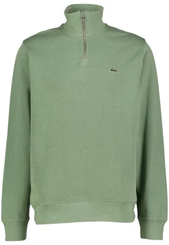 Herren Sweatshirt mit Troyerkragen