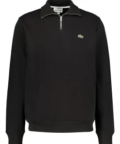 Herren Sweatshirt mit Troyerkragen