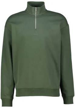 Herren Sweatshirt mit Troyerkragen DURTY244 Relaxed Fit