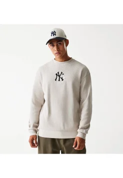 Herren Sweatshirt WAFFLE OVERSIZED CREW NEW YORK YANKEES
