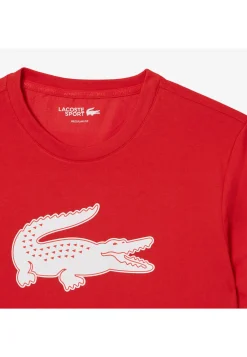 Herren Tennisshirt BIG CROCODILE PRINT