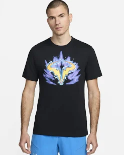 Herren Tennisshirt RAFA MENS NIKE COURT DRI-FIT