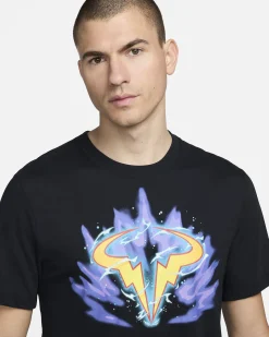 Herren Tennisshirt RAFA MENS NIKE COURT DRI-FIT