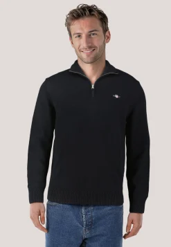 Herren Troyer CASUAL COTTON HALF ZIP
