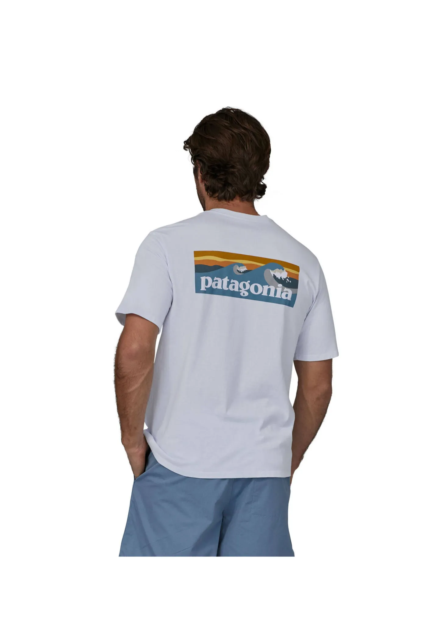 Herren T-Shirt aus Recycling-Material BOARDSHORT LOGO POCKET RESPONSIBILI TEE