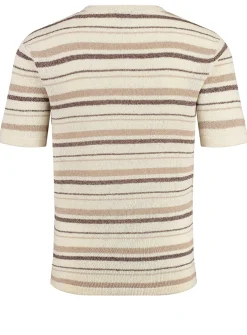 Herren T-Shirt BARRIO in Strickoptik