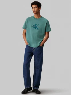 Herren T-Shirt CHENILLE MONOLOGO TEE