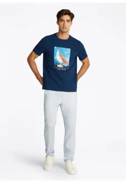 Herren T-Shirt COLOR PHOTO PRINT TEE Regular Fit