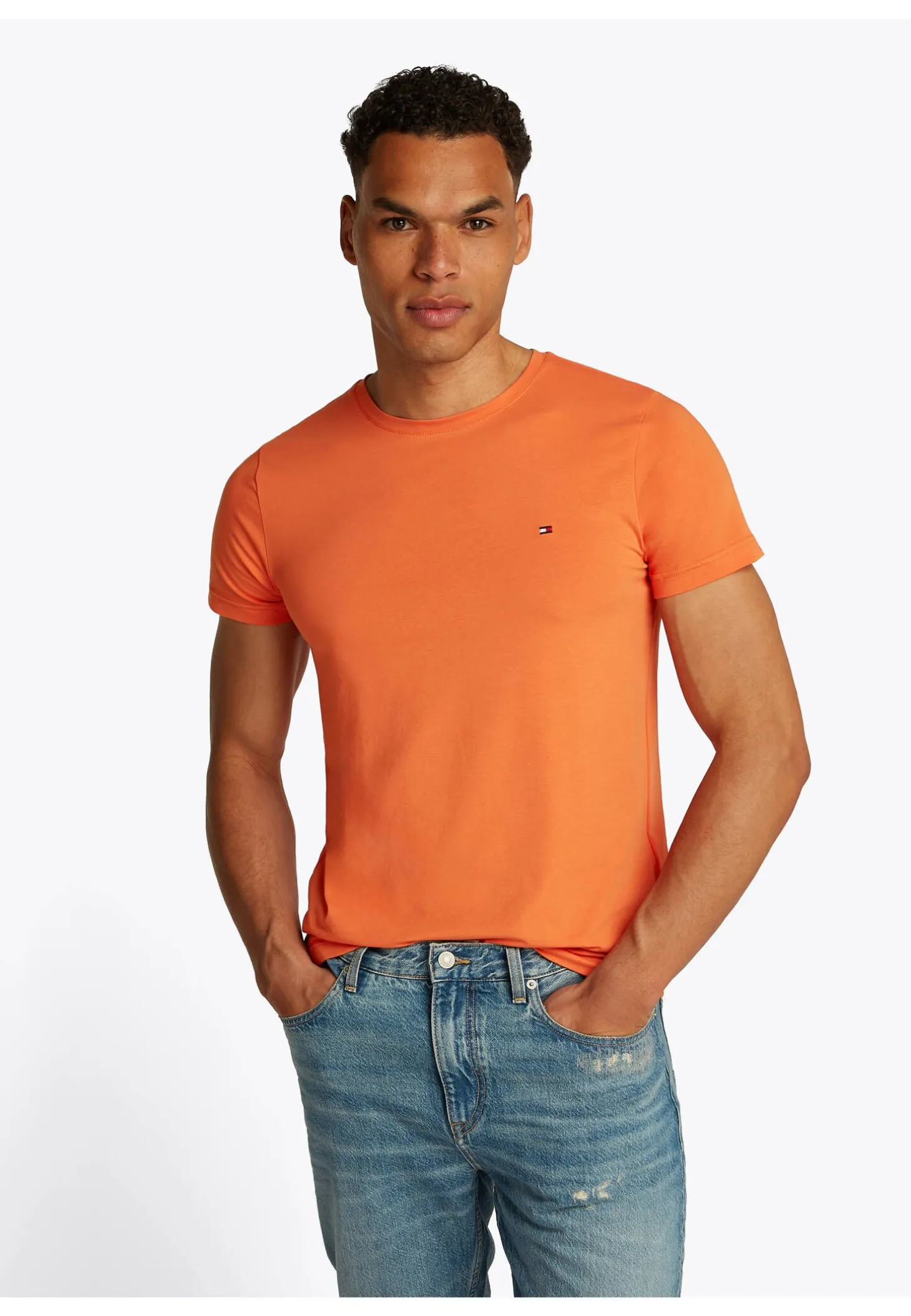 Herren T-Shirt Extra Slim Fit