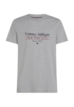 Herren T-Shirt HILFIGER CENTER STACK TEE Regular Fit