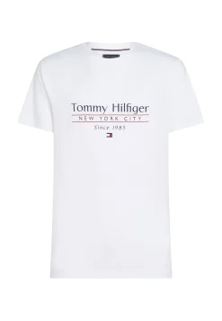 Herren T-Shirt HILFIGER CENTER STACK TEE Regular Fit