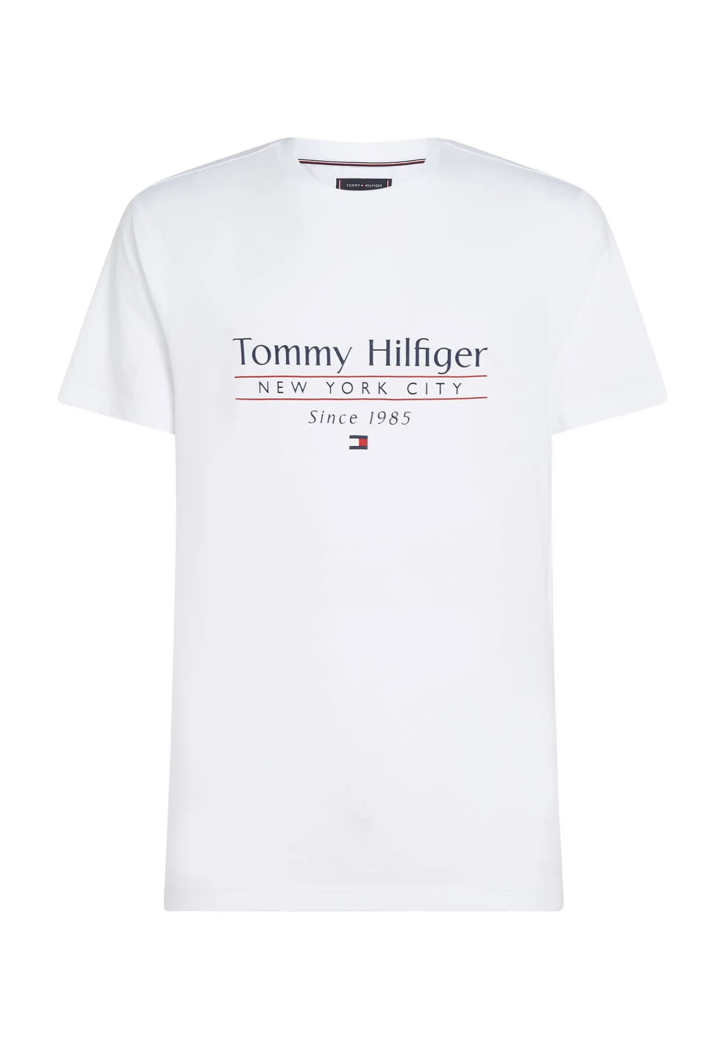 Herren T-Shirt HILFIGER CENTER STACK TEE Regular Fit