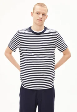 Herren T-Shirt MAARKOS POCKET STRIPES