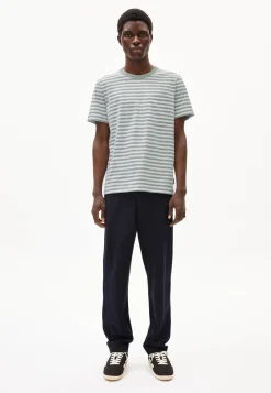 Herren T-Shirt MAARKOS POCKET STRIPES