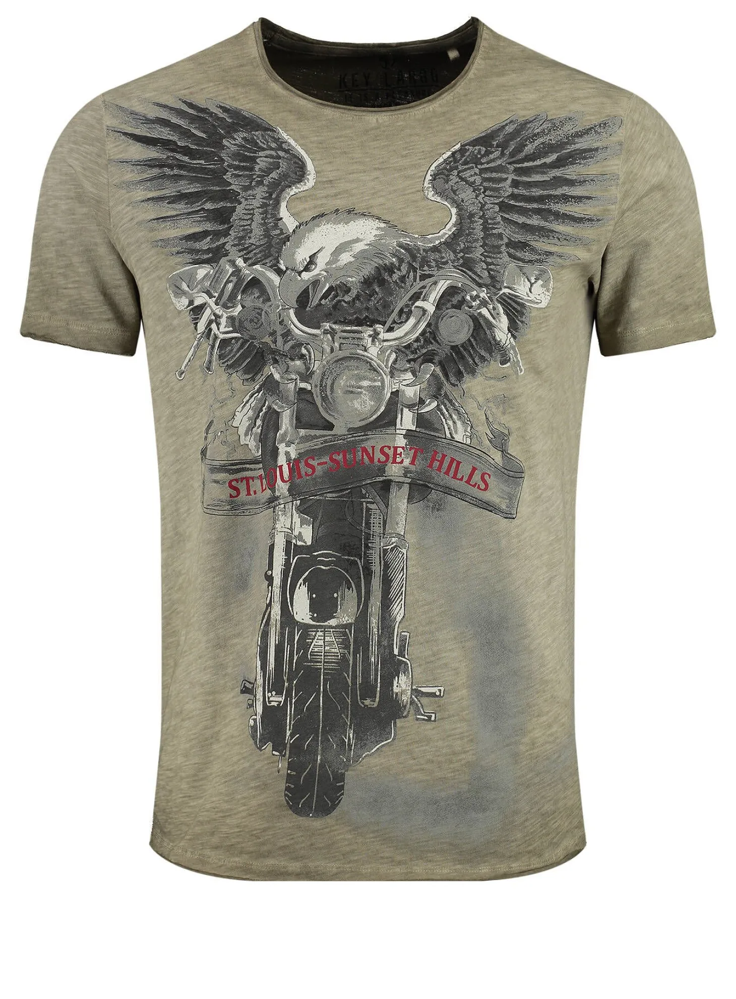 Herren T-Shirt MT SUNSET HILLS Regular Fit Kurzarm