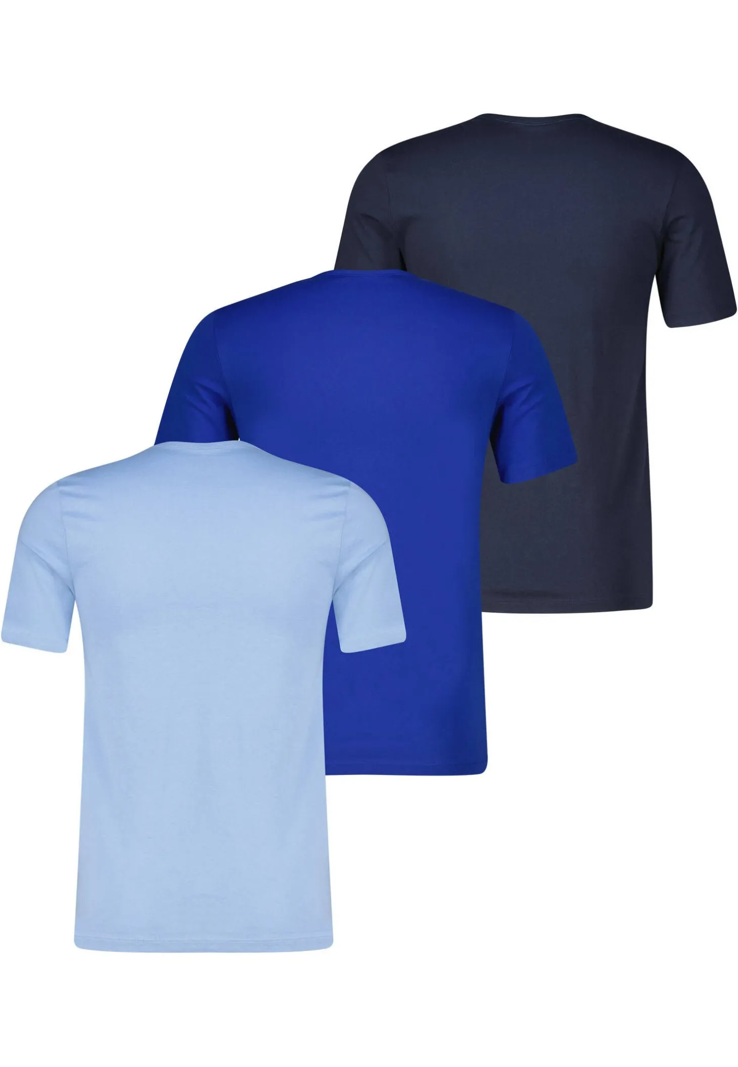 Herren Unterhemd Kurzarm Regular Fit 3er-Pack