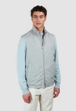 Herren Weste aus Wolle und Seide