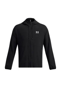 Herren Windbreaker aus Stretchgewebe mit Kapuze