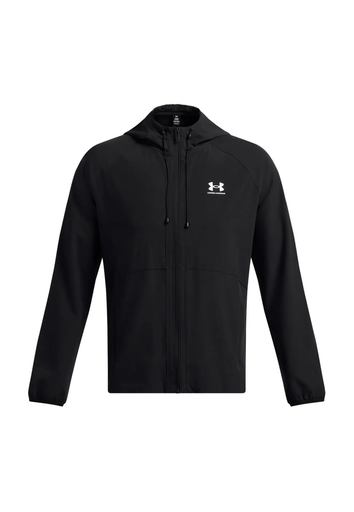 Herren Windbreaker aus Stretchgewebe mit Kapuze