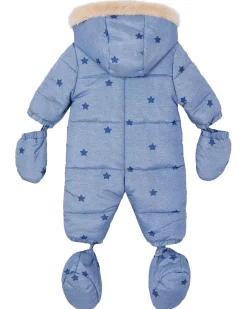 Kinder Schneeoverall STERNE/BLUMEN