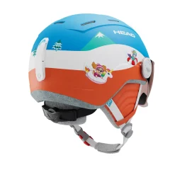 Kinder Skihelm mit Visier MAJA VISOR PAW