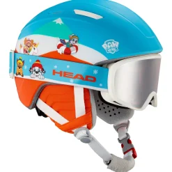 Kinder Skihelm und Skibrille MOJO SET PAW