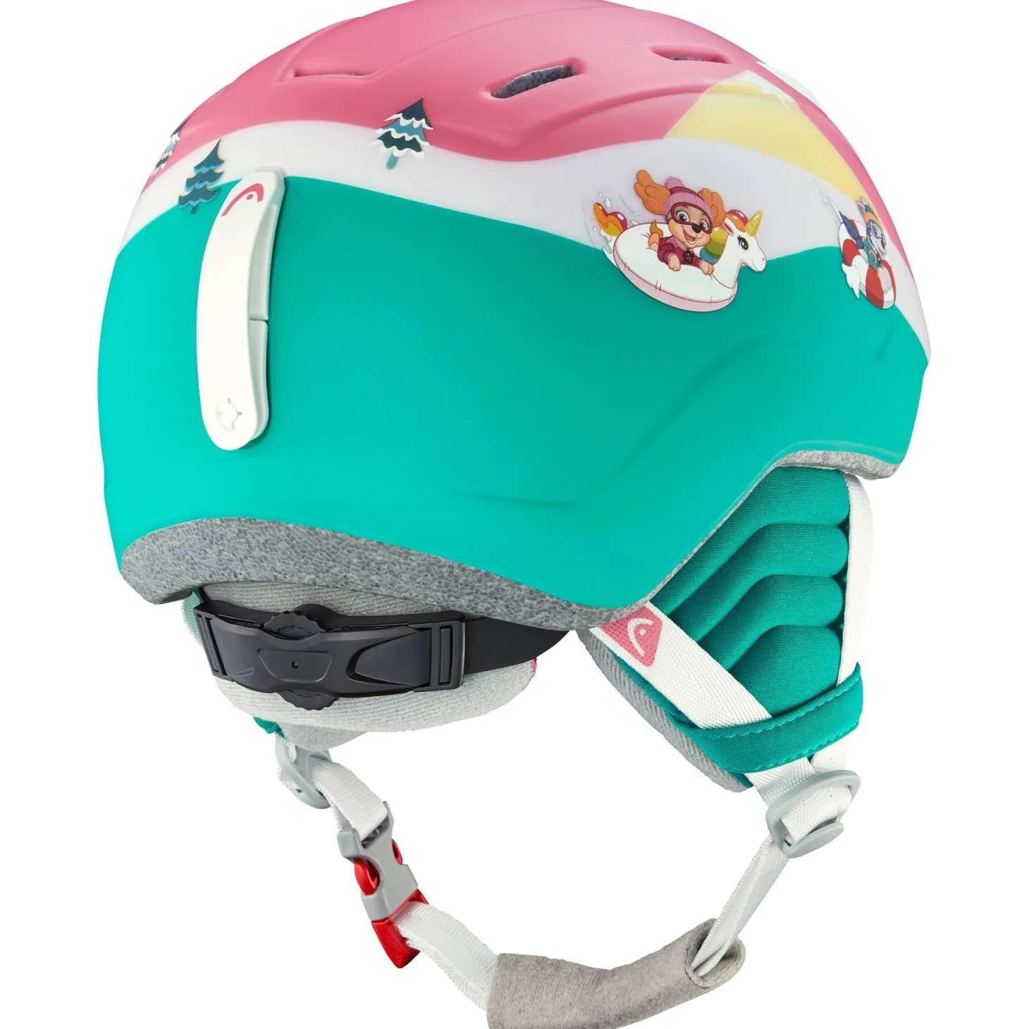 Kinder Skihelm und Skibrille MAJA SET PAW