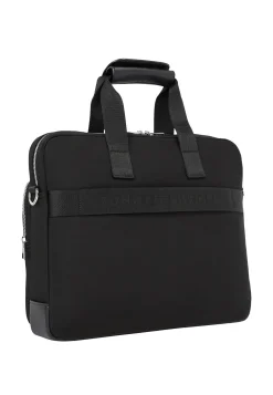 Laptoptasche mit Metall-Logo