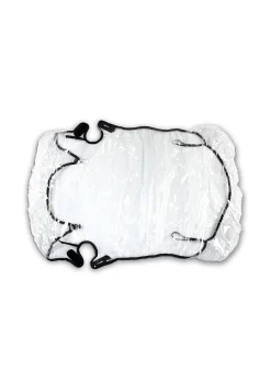 Regenschutz für Kinder-Fahrradanhänger DOUBLE CMPT