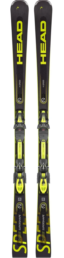 Skier SUPERSHAPE E-SPEED PERFORMANCE SKI + PRD 12 GW