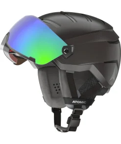 Skihelm "Savor GT AMID Visor HD" Black